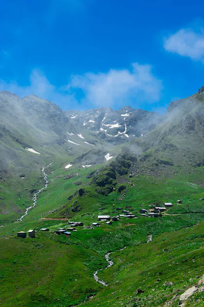 Travel view of Pahalgam, Jammu and Kashmir