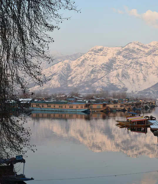 Travel view of Srinagar, Jammu and Kashmir