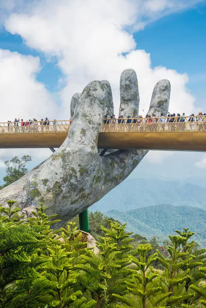 Travel view of Danang, Vietnam