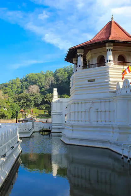 Travel view of Kandy, Sri Lanka